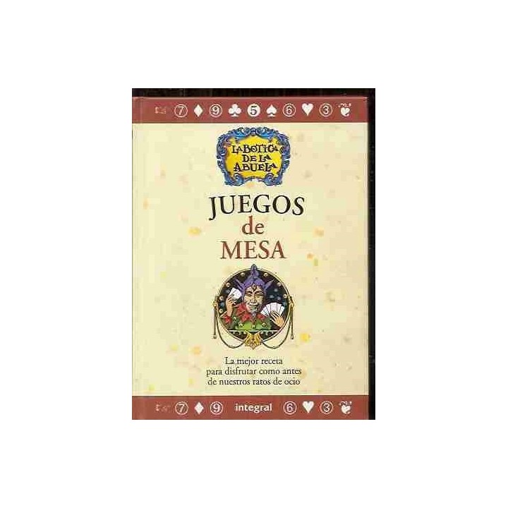 La botica de la abuela. Juegos de Mesa